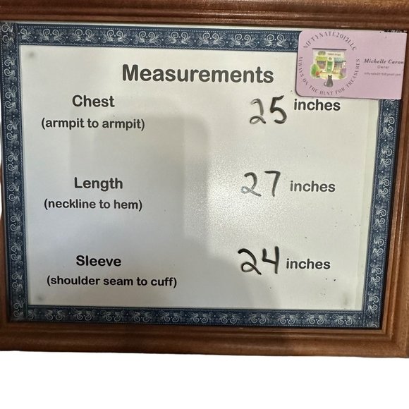 One World women’s size XL green stripe terry brad embellished long sleeve top - Picture 10 of 10